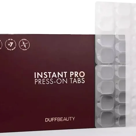 DUFFBEAUTY Instant Pro Press-On Manicure Tabs 5-pack