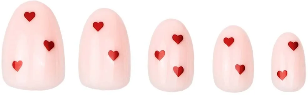 DUFFBEAUTY Instant Pro PressOn Manicure Sweetheart Short Almond