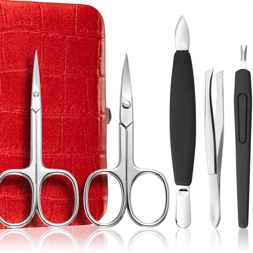 DuKaS Premium Line Solingen 126 Manicure sæt Red