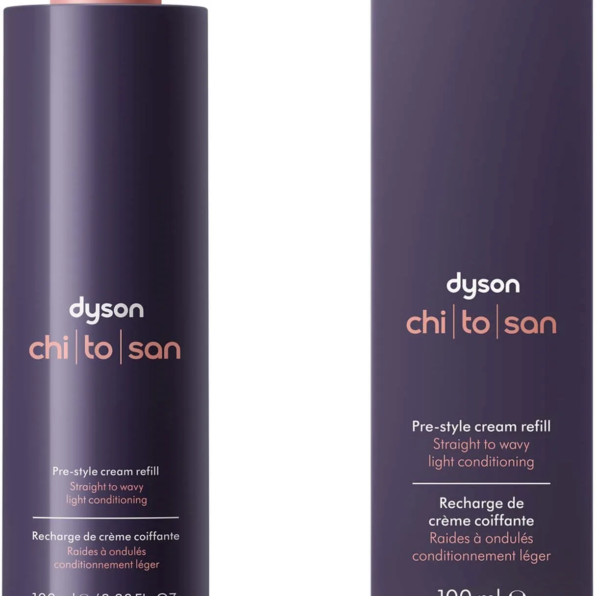 Dyson Chitosan Pre-style Cream Refill Straight to Wavy, Light Conditioning 100 ml