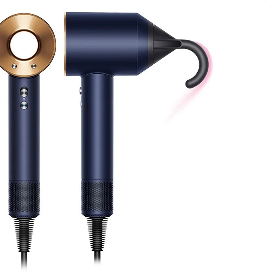 Dyson Supersonic Hairdryer Straight+Wavy Prussian Blue/Rich Copper