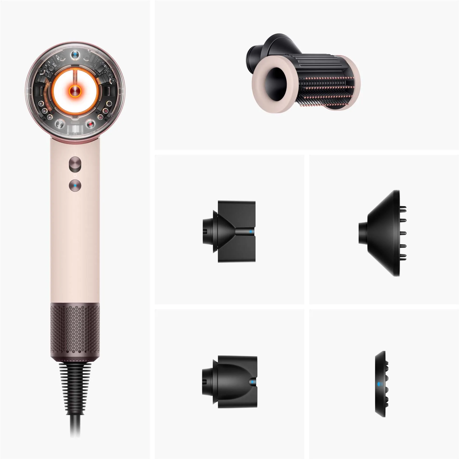 Dyson Supersonic Nural T1/T2 Ceramic Pink