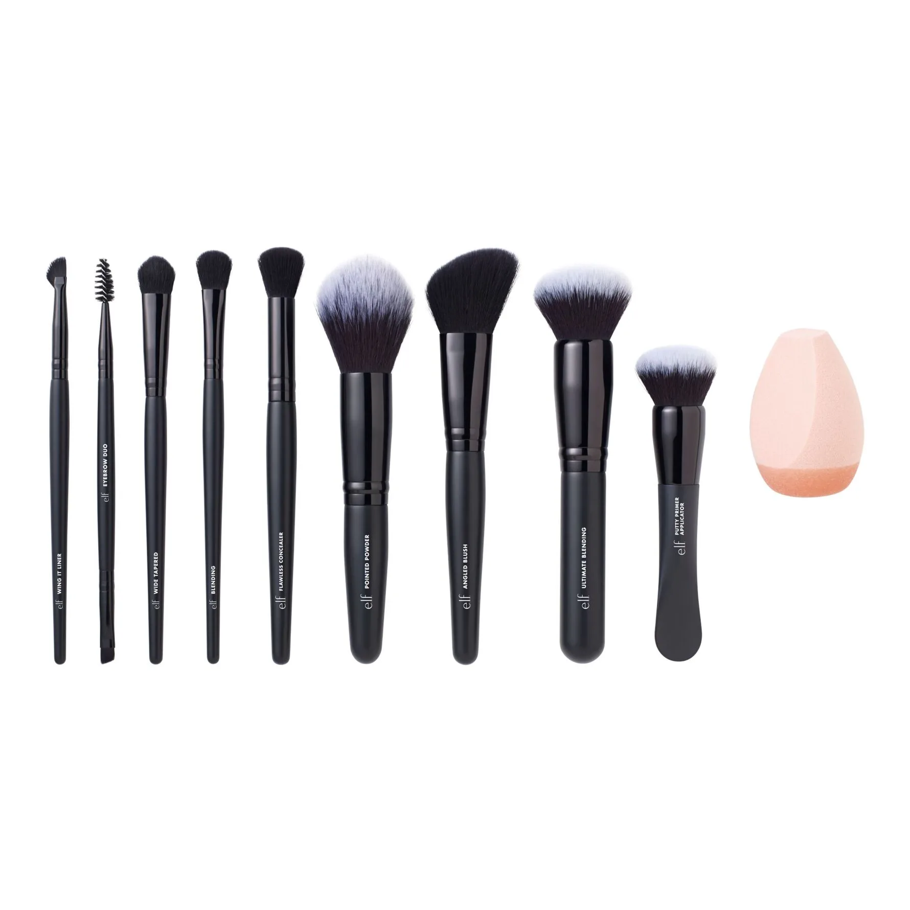 e.l.f. Cosmetics Makeup Brushes Ten Out Of Ten Brush Set