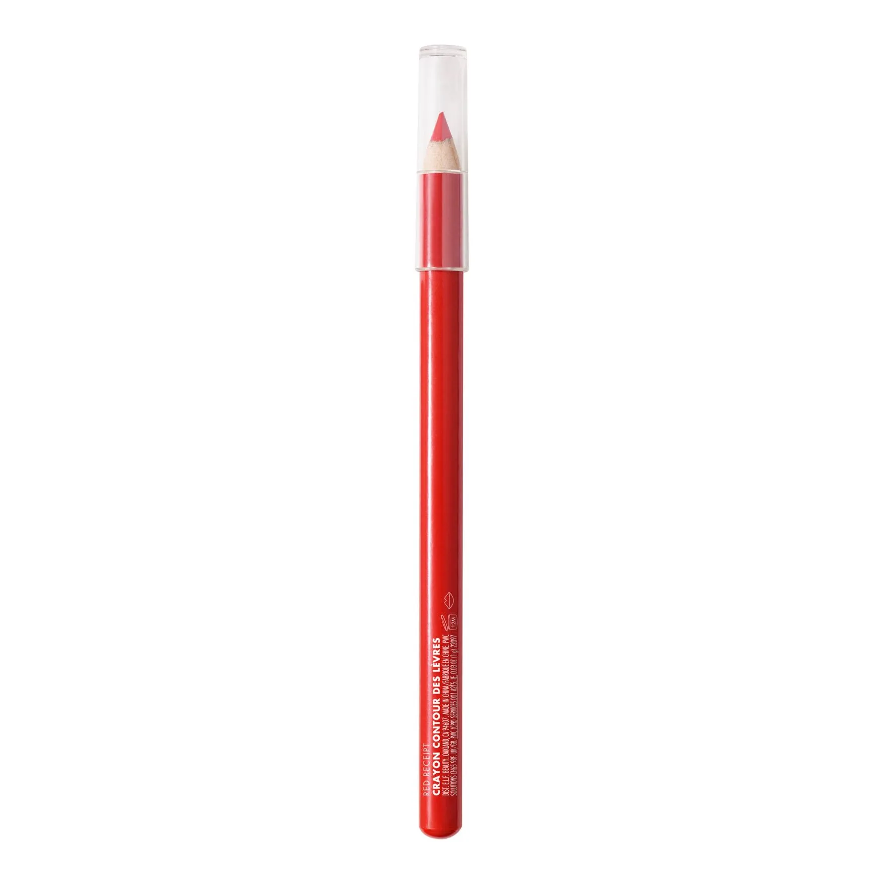 e.l.f. Cream Glide Lip Liner Red Receipt 1g