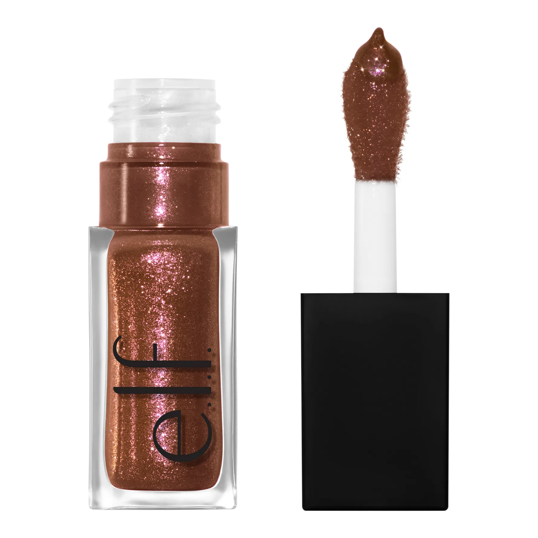e.l.f. Glow Reviver Lip Oil Glimmer Choco Luxe 7.6ml