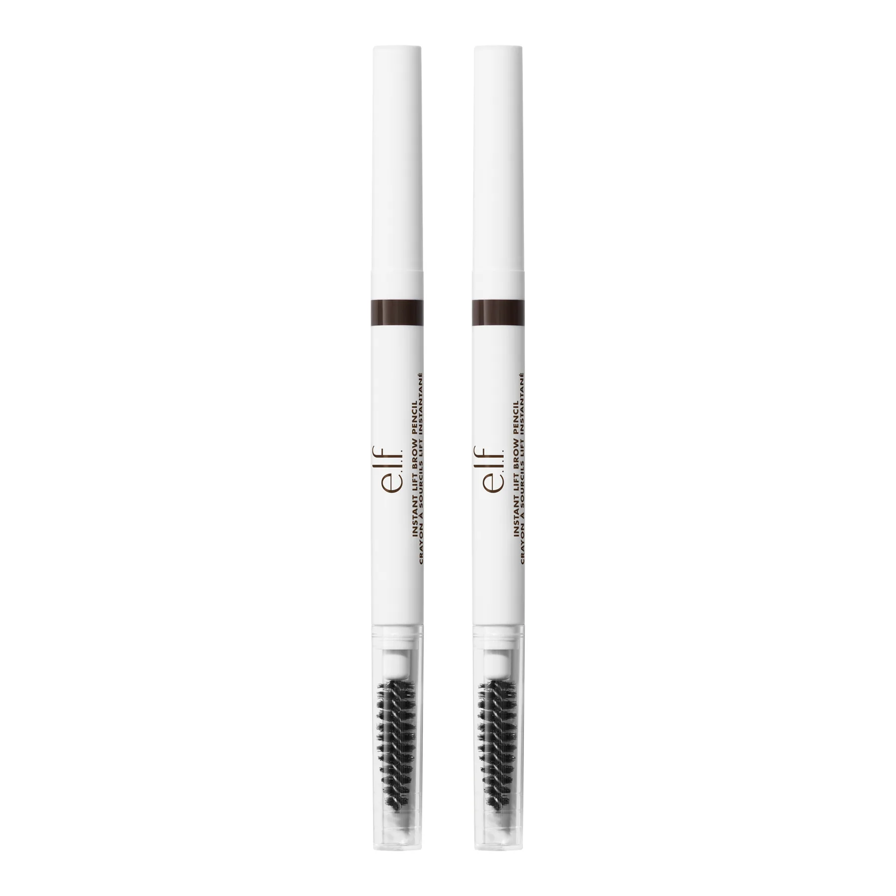 e.l.f. Instant Lift Brow Pencil Deep Brown 2-Pack