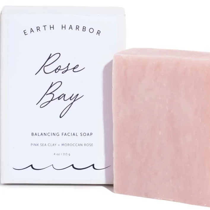 Earth Harbor Rose Bay Balancing Facial Soap 113 g