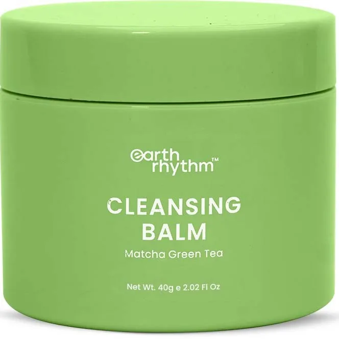 Earth Rhythm Cleansing Balm With Matcha Green Tea 40 g