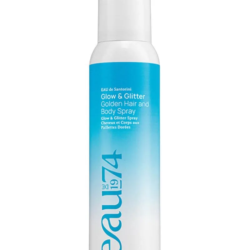 EAUde1974 Glow & Glitter Hair And Body Spray – EAU de Santorini 125 ml
