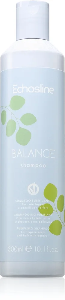 Echosline Balance Shampoo Rensende shampoo Mod skæl 300 ml