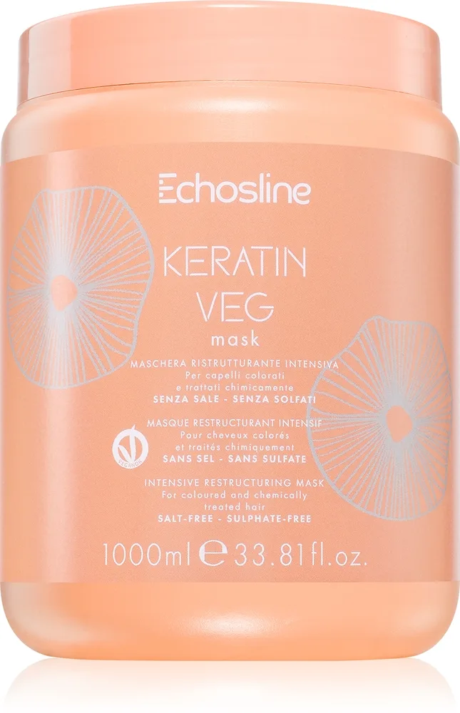 Echosline Keratin Veg Mask 1000 ml