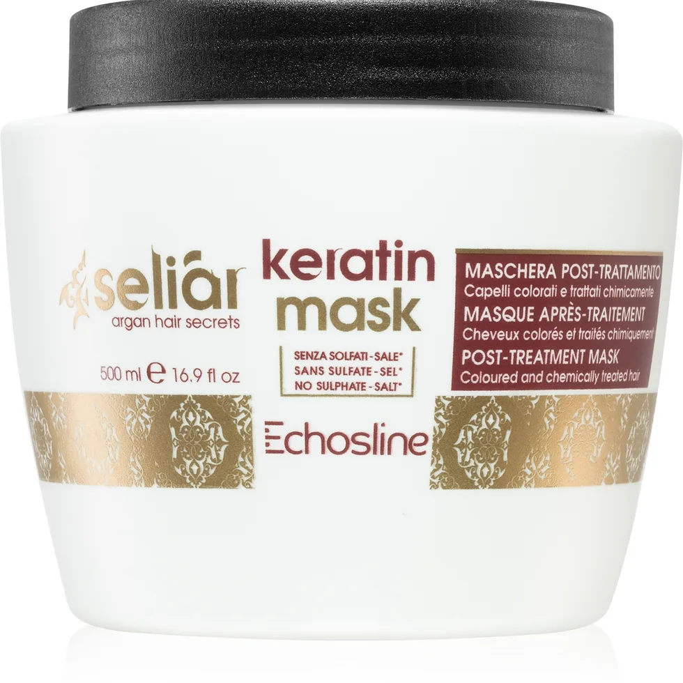 Echosline Seliár Keratin ravitseva ja kosteuttava hiusnaamio 500 ml