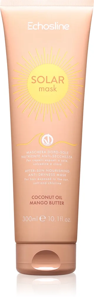 Echosline SOLAR Mask Närande mask för sol-stressat hår 300 ml