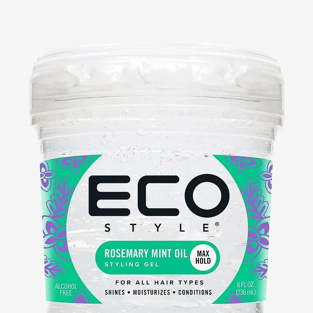 Eco Style Rosemary Mint Oil Styling Gel - Nude - 237 ML