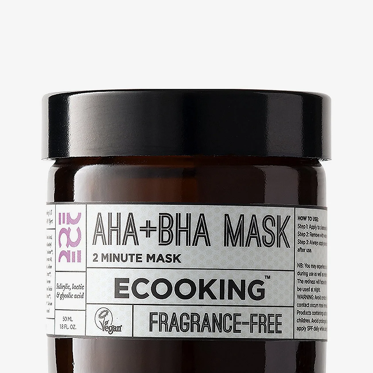 ECOOKING Aha+Bha Mask - Nude - 50 ML