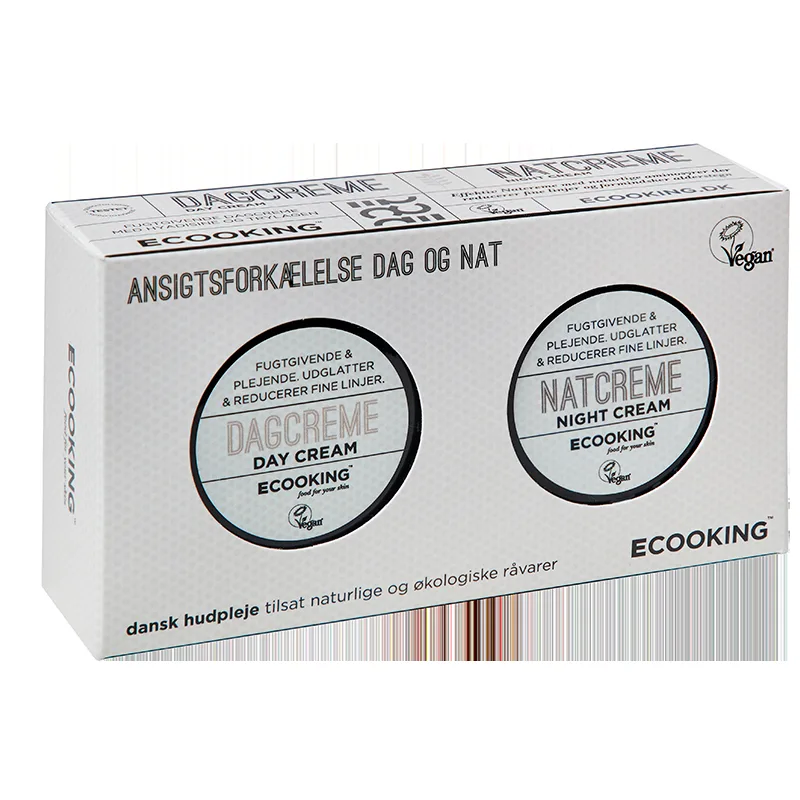 Ecooking Box 2 Dagcreme & Natcreme (1 sæt)