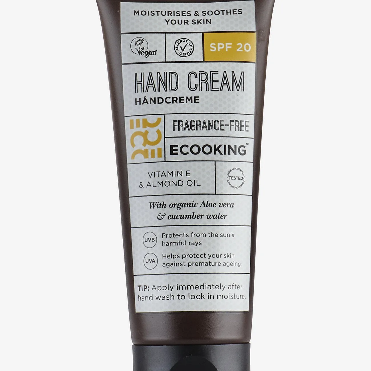 ECOOKING Hand Cream Spf 20 - Nude - 75 ml