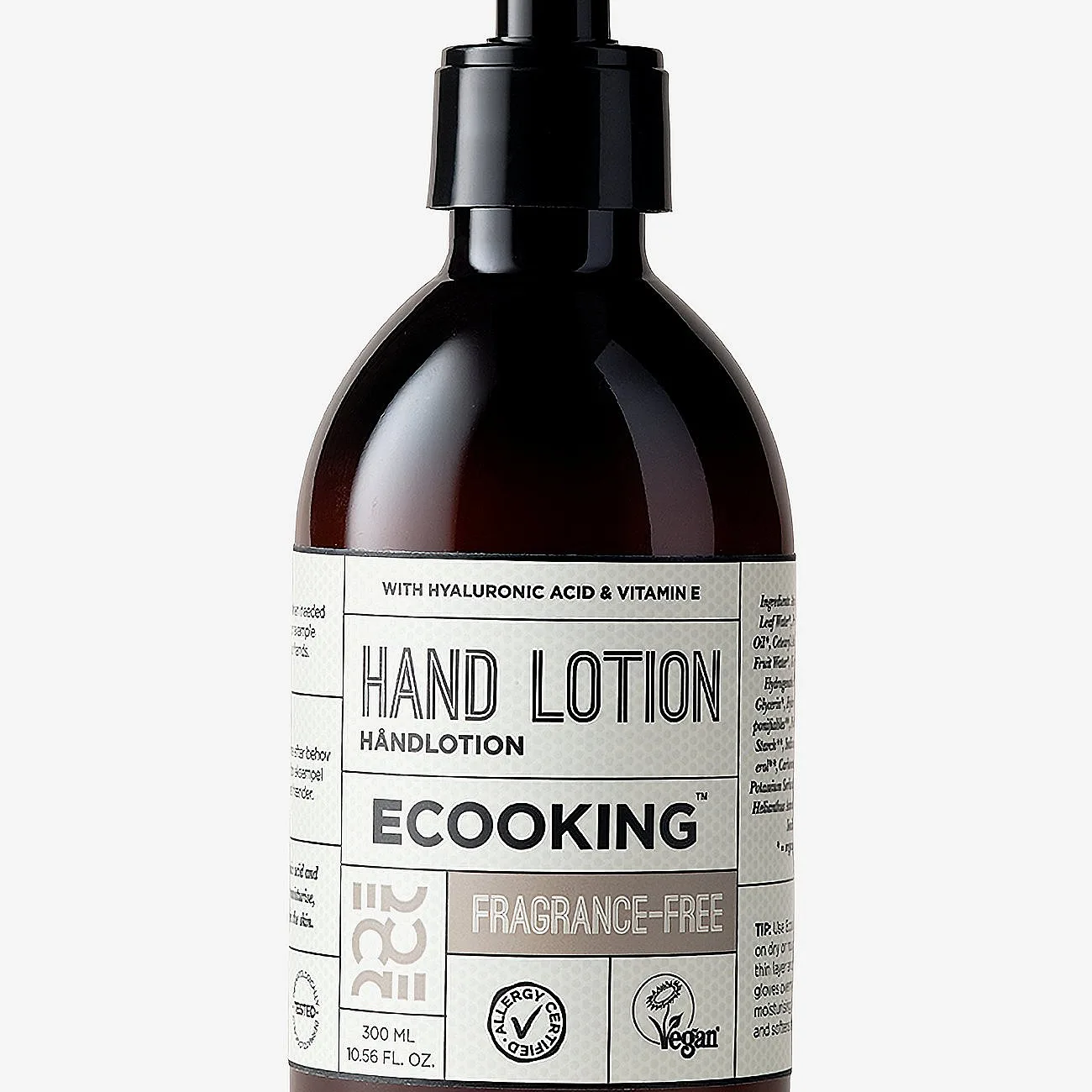 ECOOKING Hand Lotion Fragrance Free - Nude - 300 ml