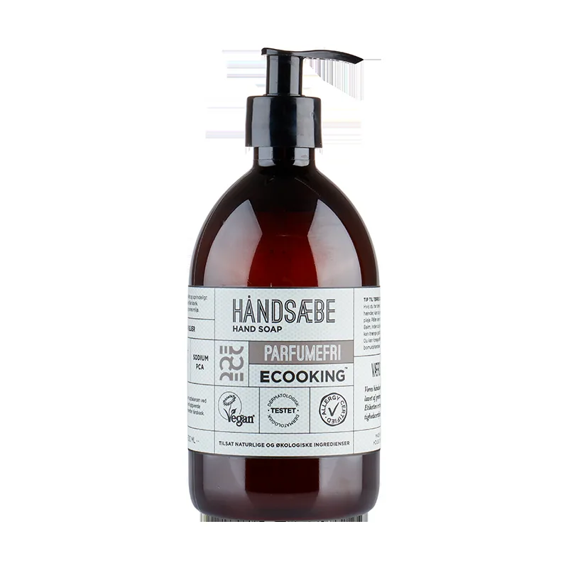 Ecooking Håndsæbe Parfumefri (500 ml)