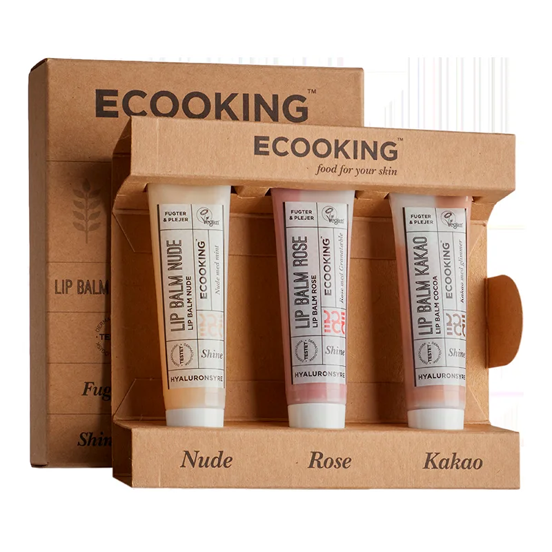 Ecooking Lip Balm Sampak (1 sæt)
