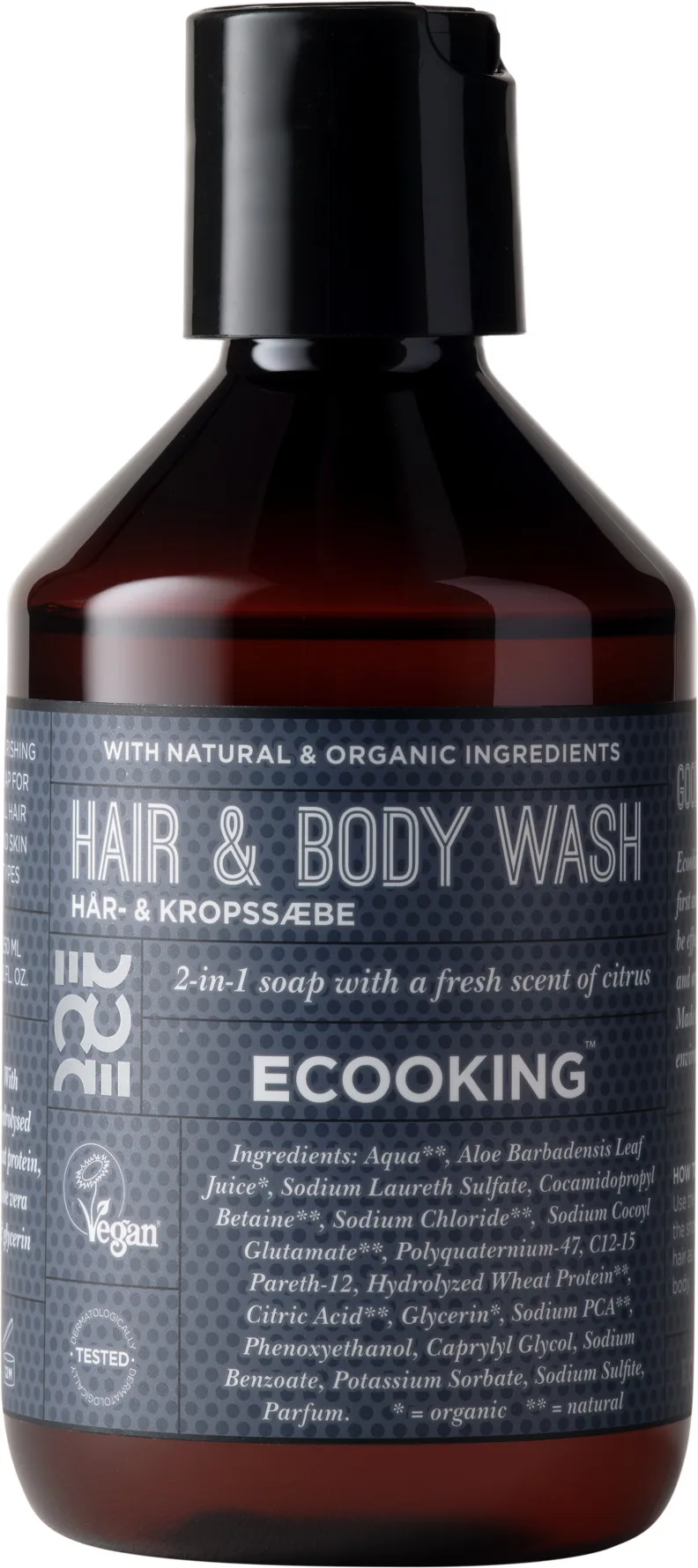 ECOOKING Men Men Hair & Body Shampoo 250 ml