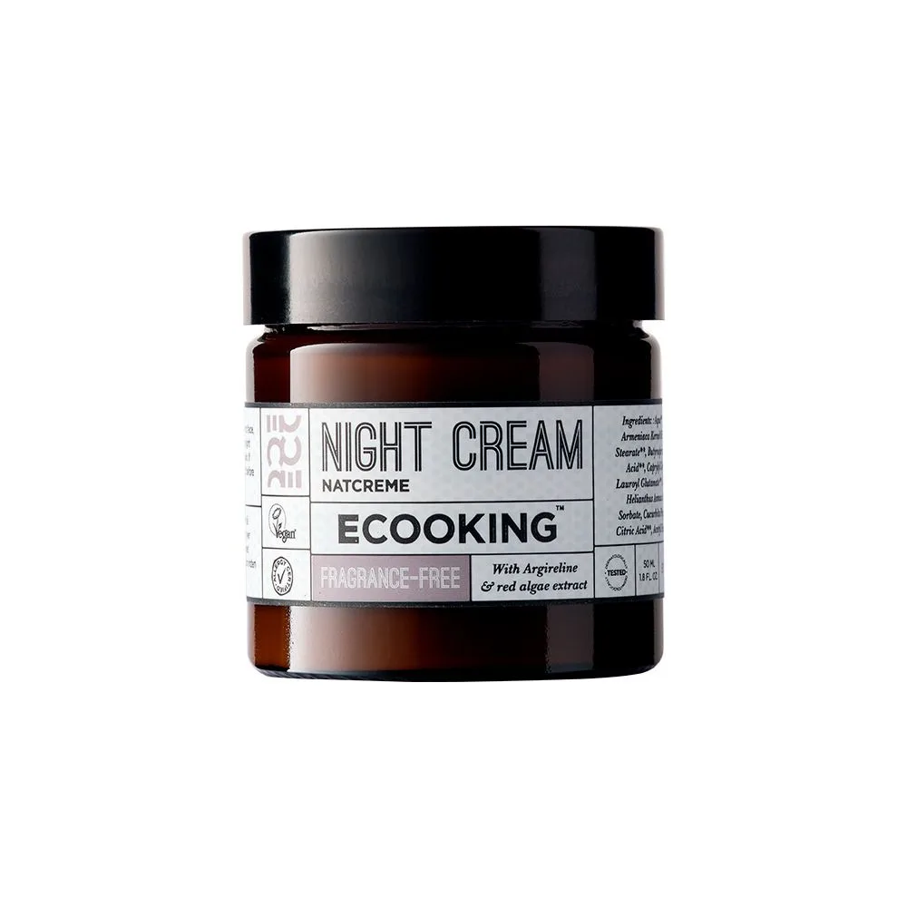 ECOOKING Natcreme Parfumefri - 50 ml.
