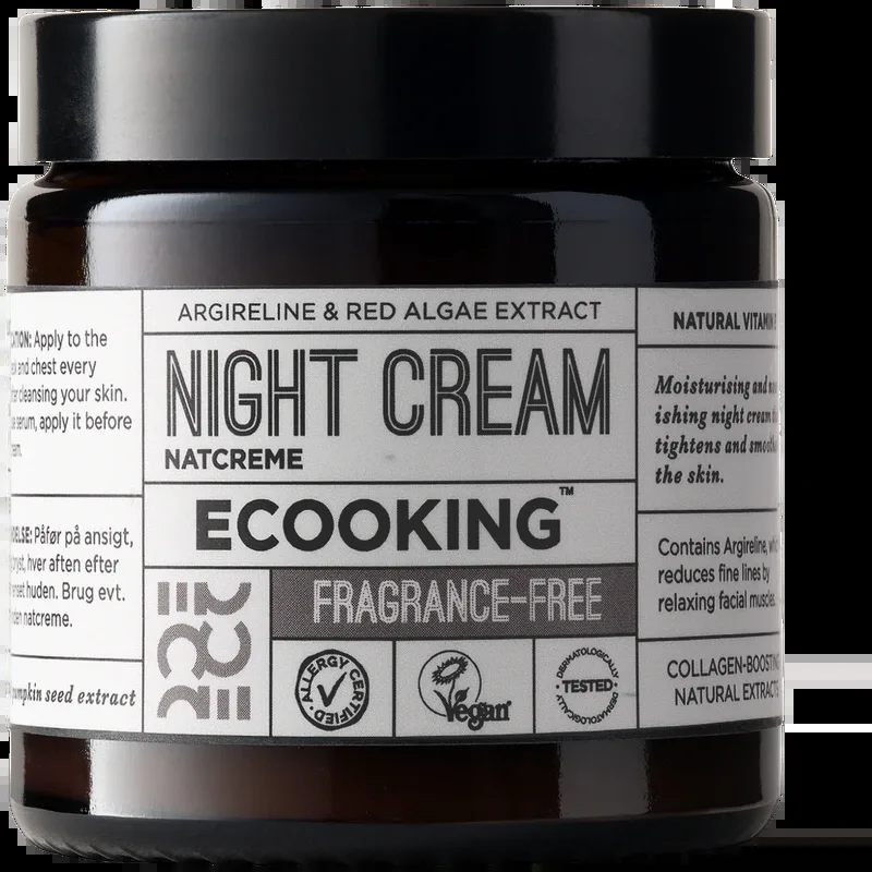 Ecooking Night Cream Fragrance Free 100 ml