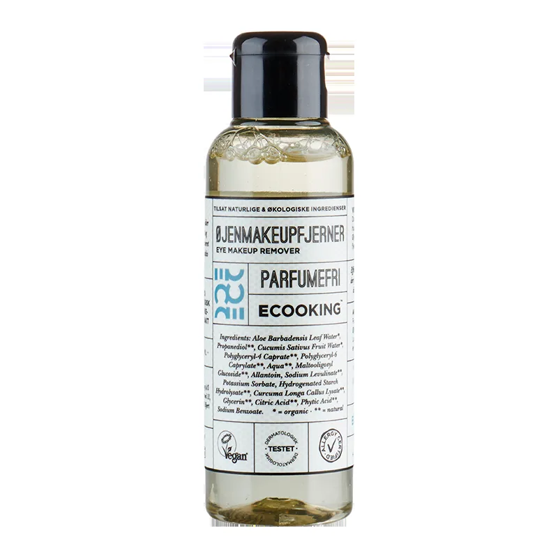 Ecooking Øjenmakeupfjerner Parfumefri (125 ml)