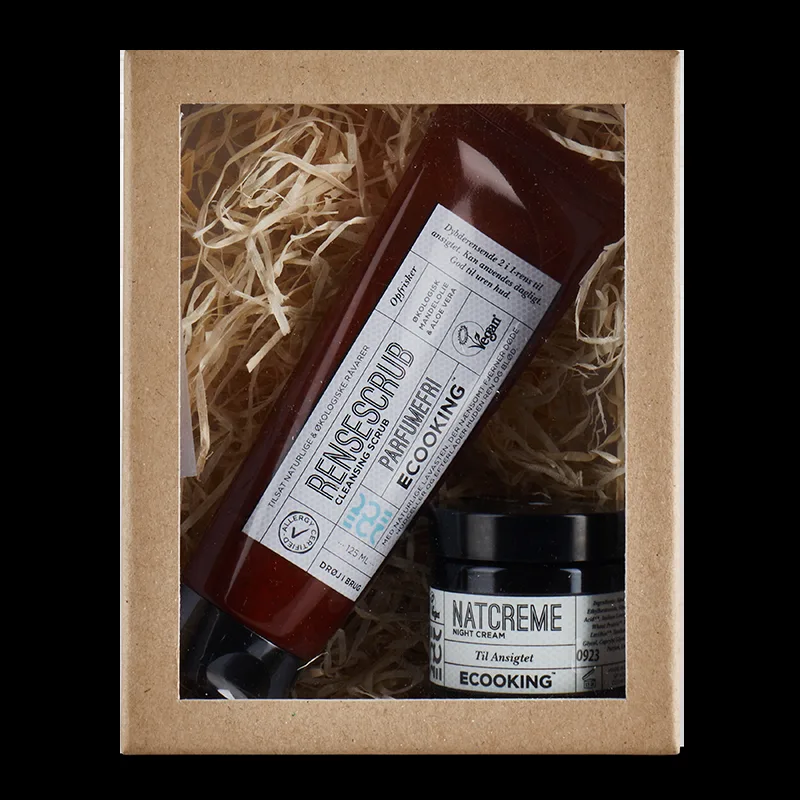 Ecooking Rensescrub & Natcreme Gaveæske (1 stk)