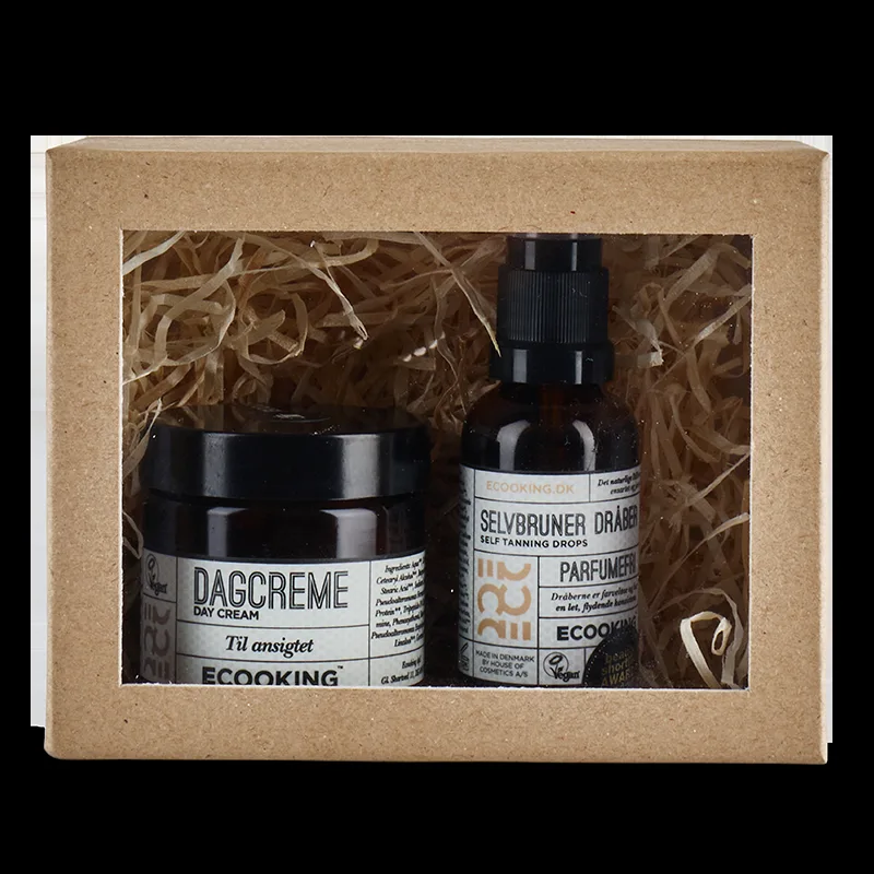 Ecooking Selvbruner Drops & Dagscreme Gaveæske (1 stk)
