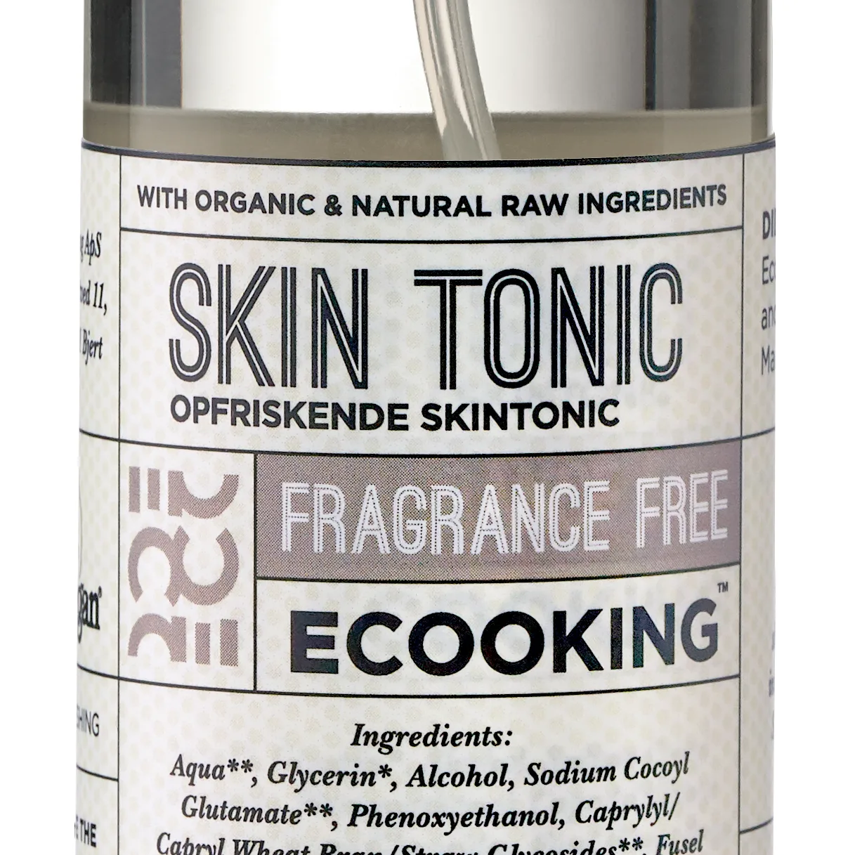 ECOOKING Skincare Skin Tonic Fragrance Free 200 ml