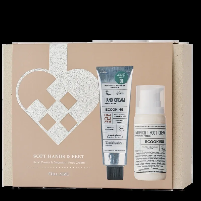 ECOOKING Soft Hands & Feet - Hydrating Hand & Foot Cream Set - Box 2026 - Nude - ONE SIZE