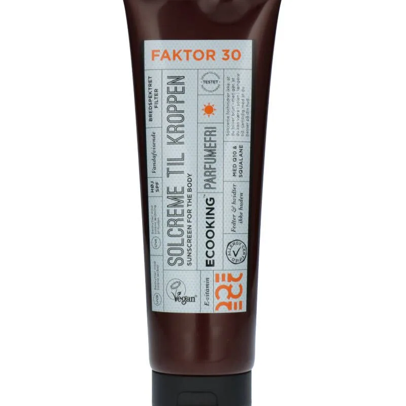 Ecooking Solkrem For Kroppen SPF 30 250 ml