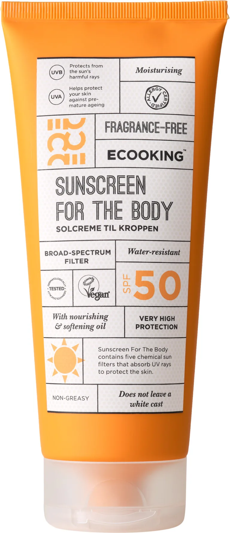 Ecooking Sunscreen Body SPF 50 - 200 ml