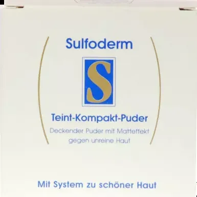 SULFODERM S Teint Kompakt Puder 10 g Puder