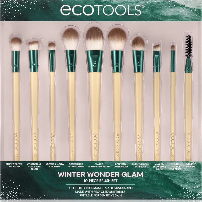 EcoTools Winter Wonder Glam Set av borstar