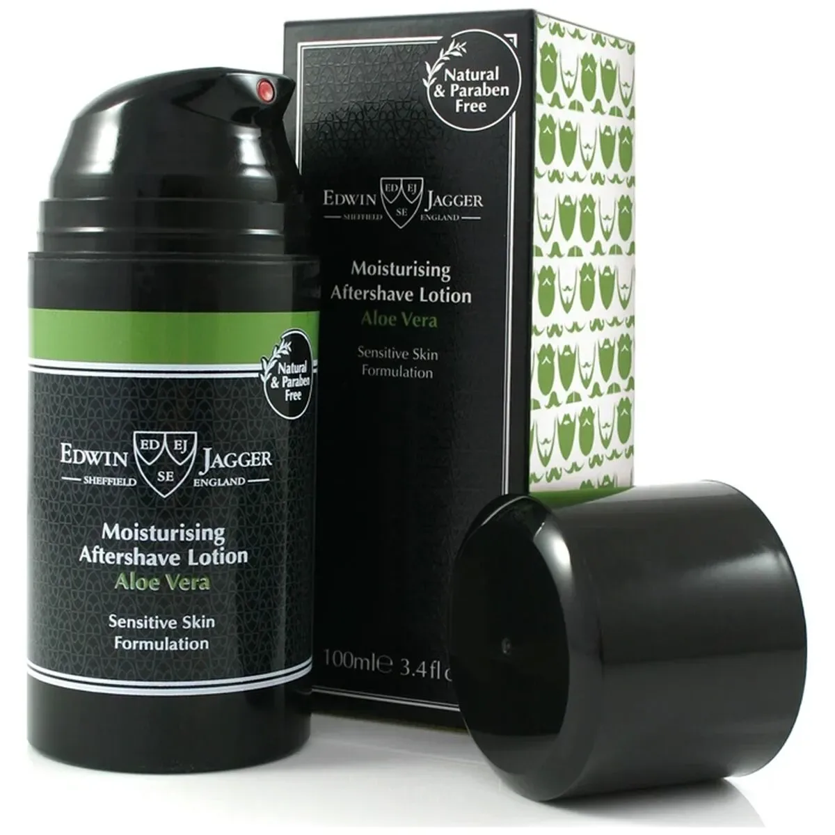 Edwin Jagger After Shave Lotion Aloe Vera 100ml