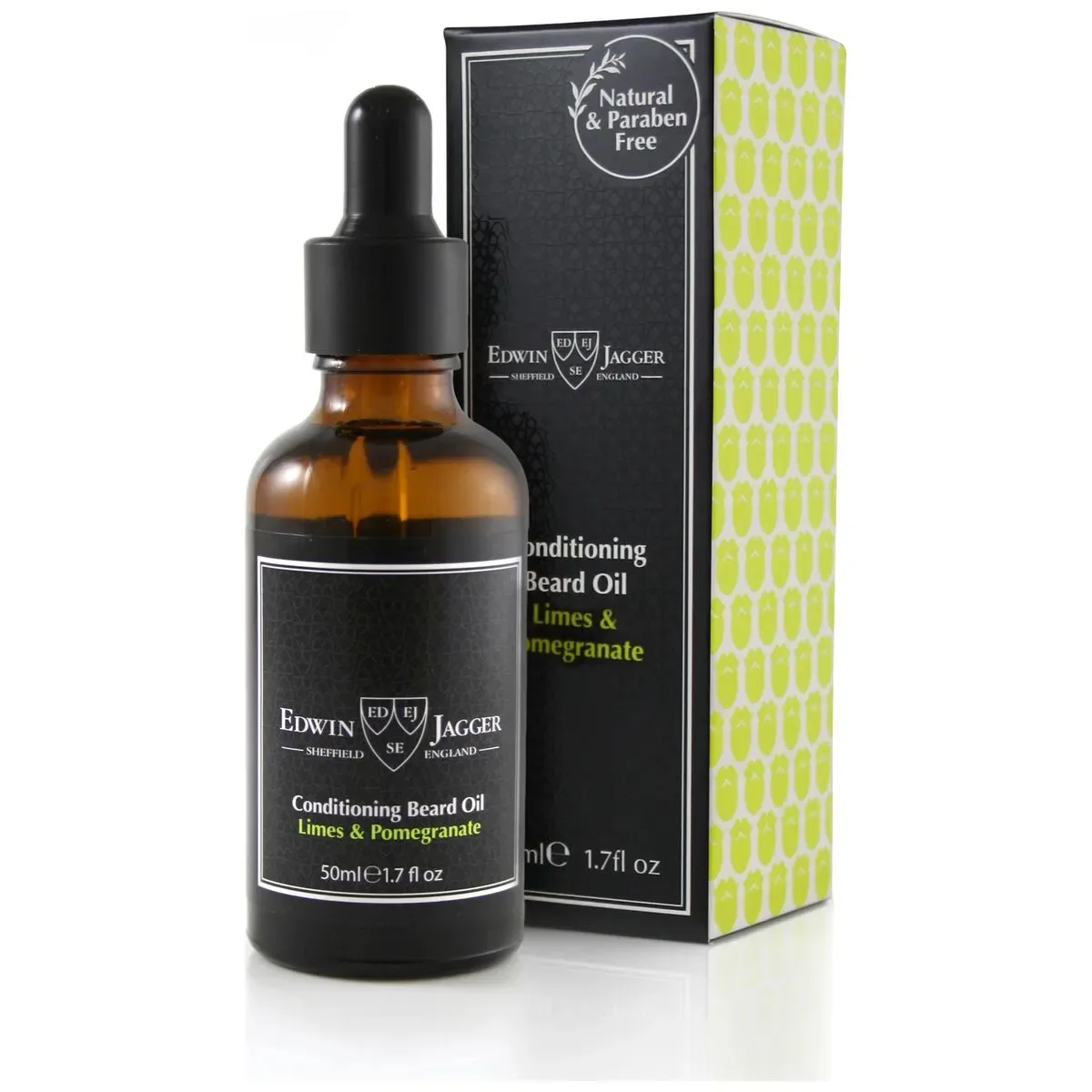 Edwin Jagger Conditioning Beard Oil Limes & Pomegranate 50ml