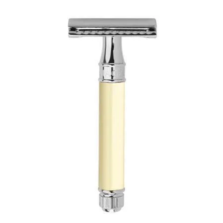 Edwin Jagger DE Safety Razor - Imiteret Elfenben og Krom