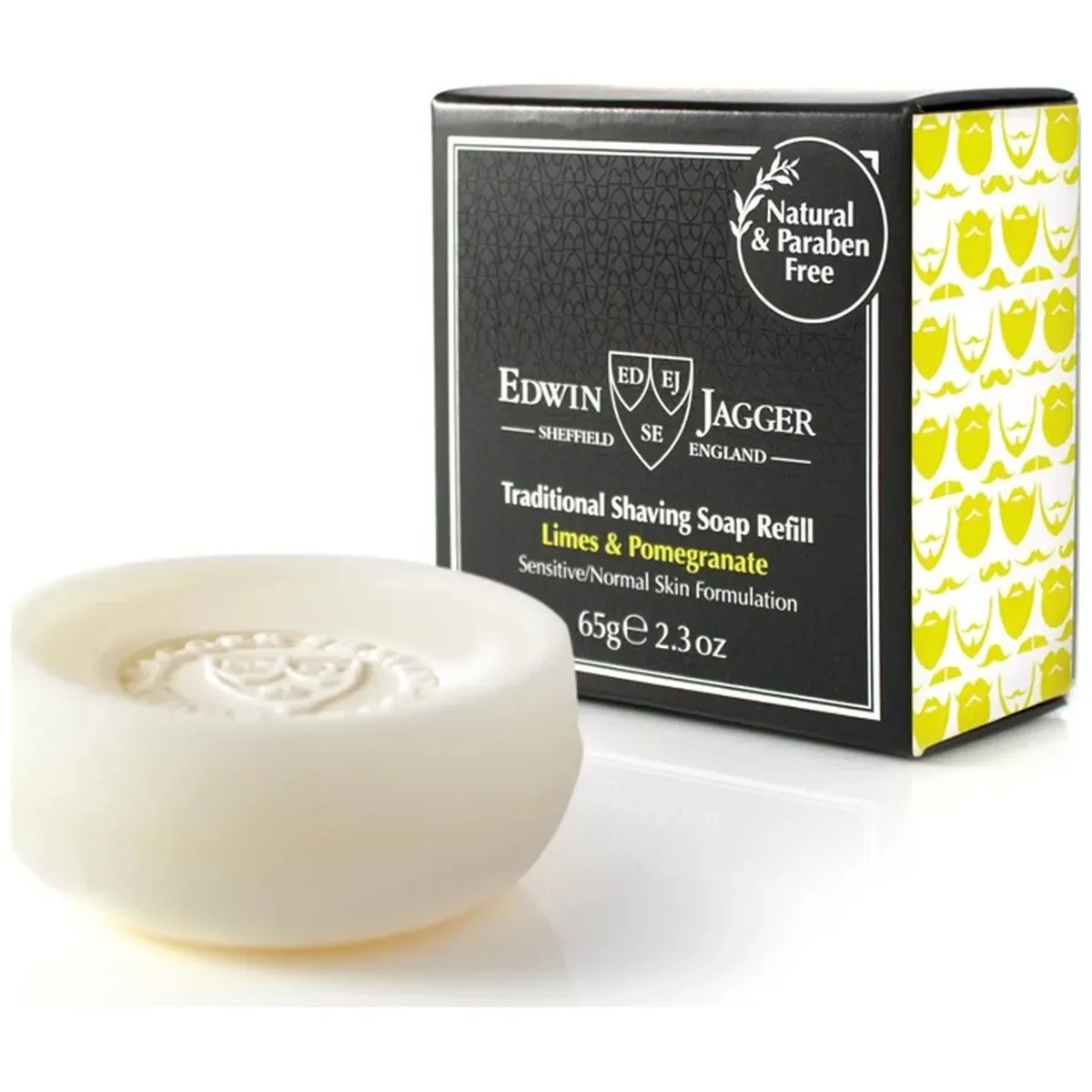 Edwin Jagger Raktvål Refill Limes & Pomegranate 65g