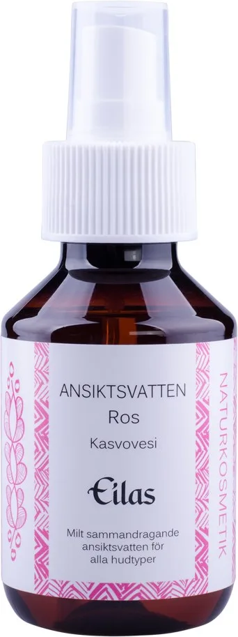Eilas Naturkosmetik Ansiktsvatten Ros 100 ml