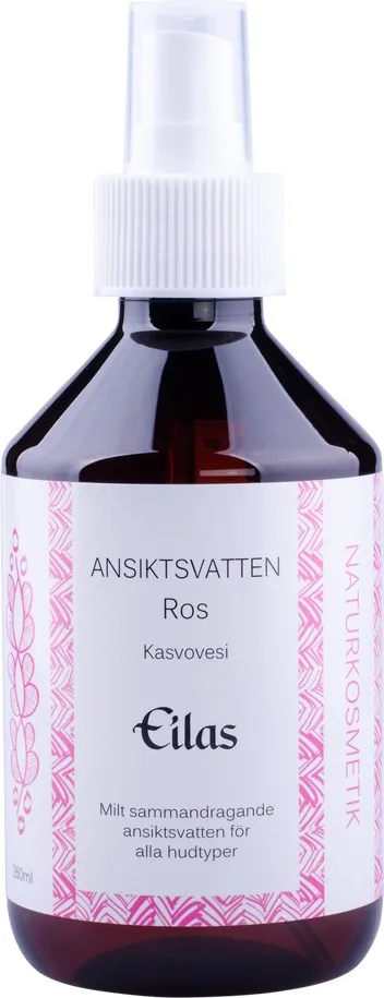 Eilas Naturkosmetik Ansiktsvatten Ros 260 ml