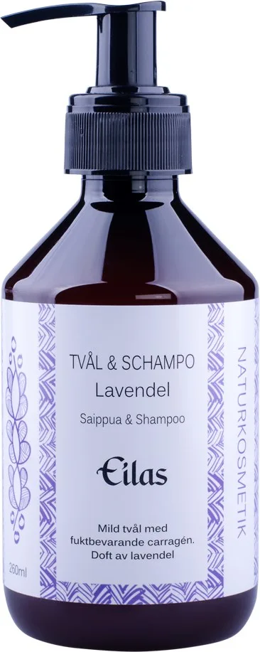 Eilas Naturkosmetik Tvål & Schampo Lavendel 260 ml