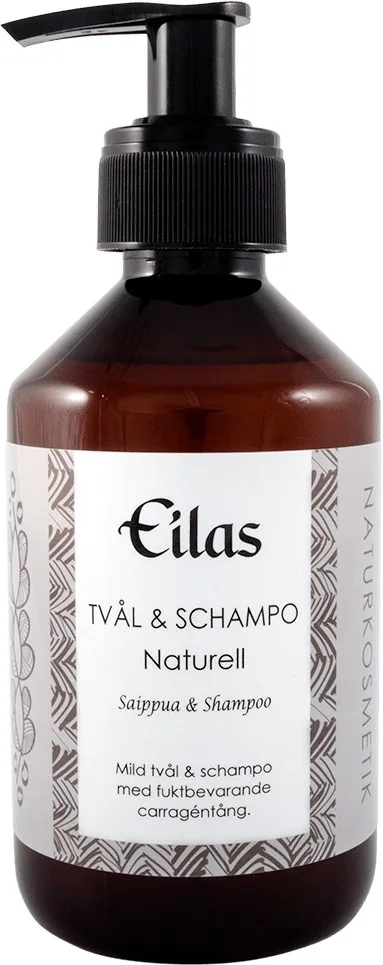 Eilas Naturkosmetik Tvål & Schampo Naturell 260 ml
