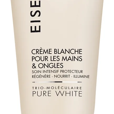 EISENBERG Pure White Crème Blanche pour les Mains & Ongles Uppljusande handkräm för korrigering av mörka fläckar 75 ml