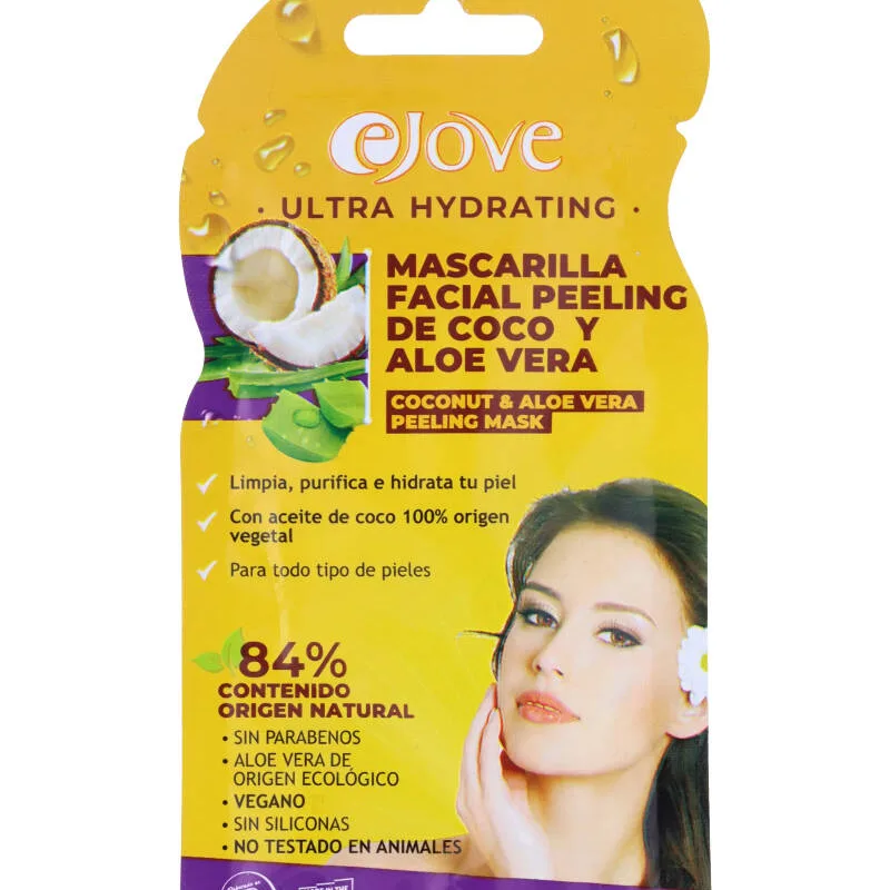 Ejove Kokos Aloe Vera Peelende Ansigtsmaske 20 ml