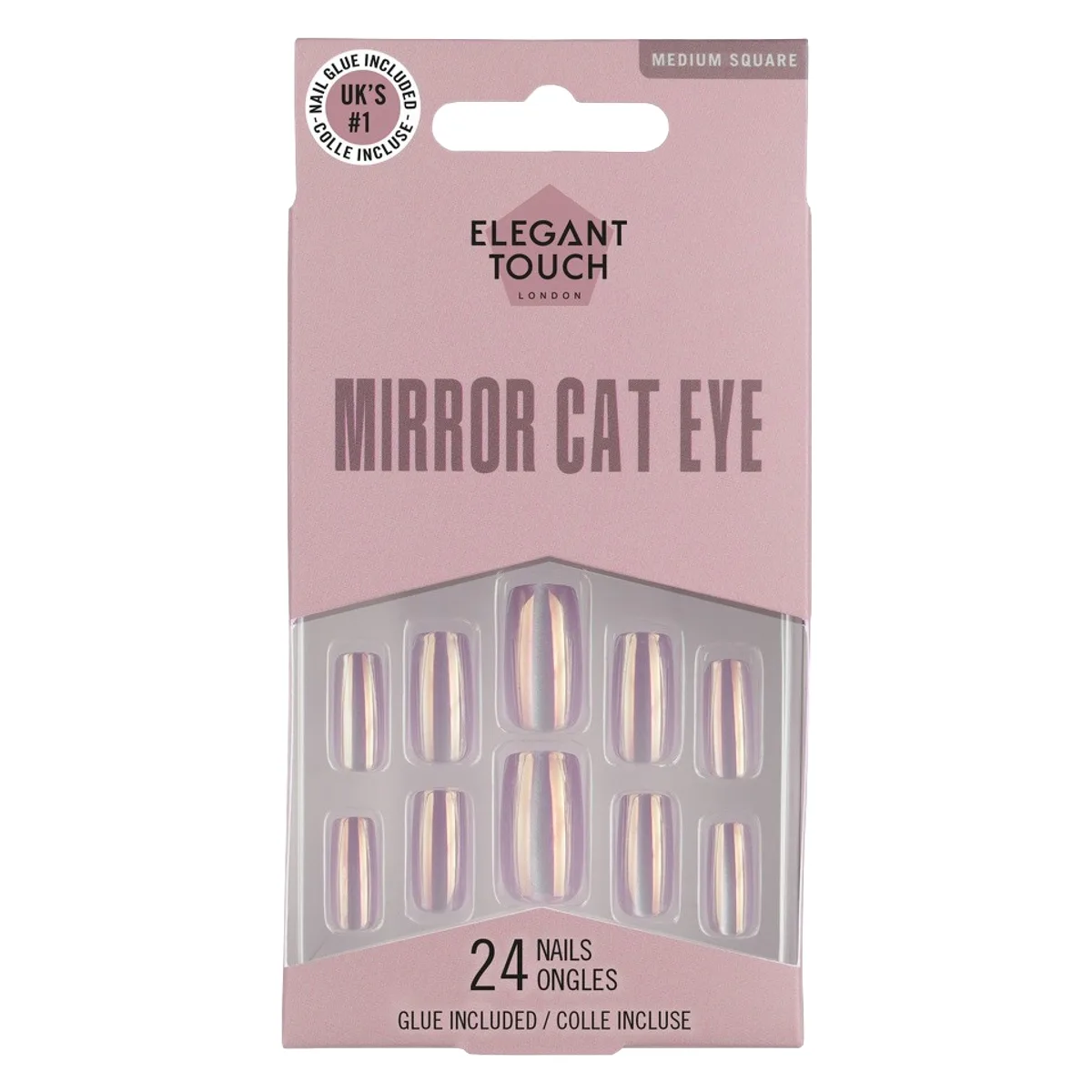 Elegant Touch Gel Finish Magic Mirror 24pcs