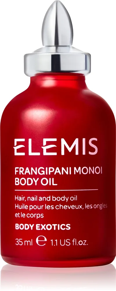 Elemis Body Exotics Frangipani Monoi Body Oil hoitava öljy hiuksille, kynsille ja vartalolle 35 ml