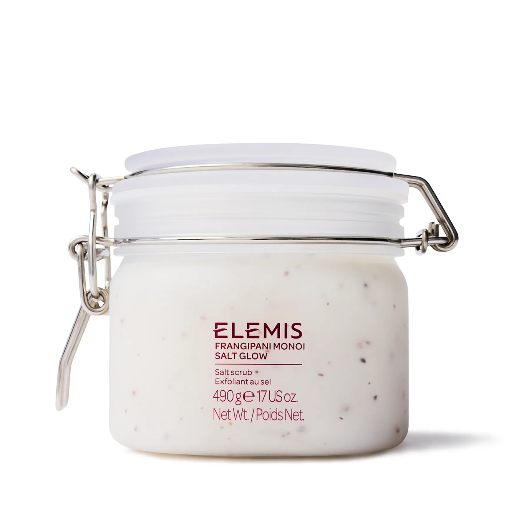 Elemis Body Exotics Frangipani Monoi Salt Glow Kroppsskrubb med mineraler 490 g