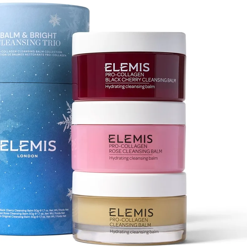Elemis Holiday Collection Balm & Bright Cleansing Trio Presentförpackning